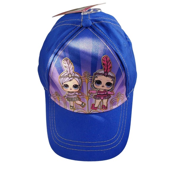 LOL Surprise Girls Hat Blue Hook and Loop Adjustable New With Tags - Picture 1 of 10
